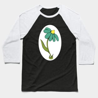 Daisy Whimsical Cartoon Illustration Happy Colours Baseball T-Shirt